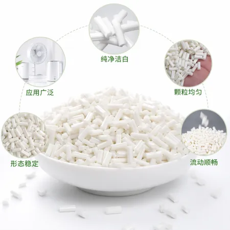 White plastic granules, industrial-grade PP polypropylene raw material, 25kg bags White plastic granules, industrial-grade PP polypropylene raw material, 25kg bags